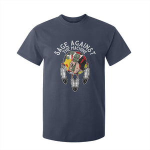 Funny Sage Against The Machine T Shirt For Kid Native American Sage Medicine Wheel TS11 Navy Print Your Wear