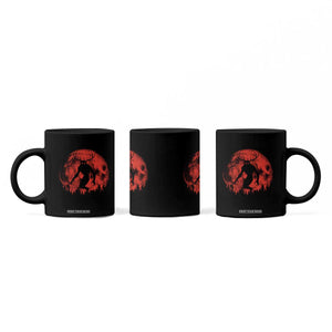 Wendigo Monster Coffee Mug Skinwalker Night Stroll Cryptid Full Moon Evil Monster TS11 Print Your Wear