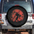 Wendigo Monster Spare Tire Cover Skinwalker Night Stroll Cryptid Full Moon Evil Monster TS11 No hole Black Print Your Wear