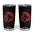 Wendigo Monster Tumbler Cup Skinwalker Night Stroll Cryptid Full Moon Evil Monster TS11 Black Print Your Wear