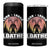 Funny Wendigo Cryptid Lurk Laugh Loathe 4 in 1 Can Cooler Tumbler TS11 One Size: 16 oz Black Print Your Wear
