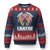 Funny Wendigo Cryptid Lurk Laugh Loathe Ugly Christmas Sweater - Print Your Wear