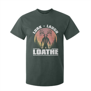 Funny Wendigo Cryptid Lurk Laugh Loathe T Shirt For Kid TS11 Dark Forest Green Print Your Wear