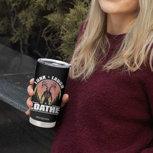 Funny Wendigo Cryptid Lurk Laugh Loathe Tumbler Cup TS11 Print Your Wear