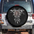 Native American Wendigo Monster Skinwalker Dreamcatcher Spare Tire Cover TS11 No hole Black Print Your Wear