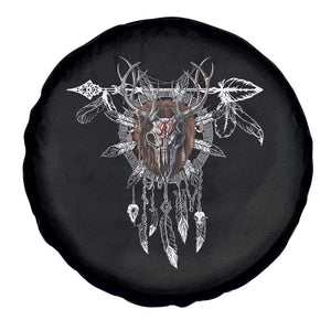 Native American Wendigo Monster Skinwalker Dreamcatcher Spare Tire Cover TS11 Print Your Wear