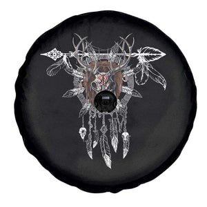 Native American Wendigo Monster Skinwalker Dreamcatcher Spare Tire Cover TS11 Print Your Wear