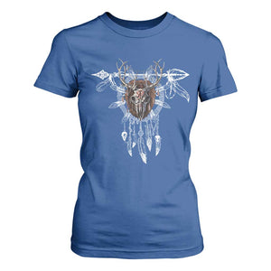 Native American Wendigo Monster Skinwalker Dreamcatcher T Shirt For Women TS11 Royal Blue Print Your Wear
