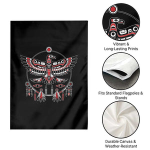 Thunderbird Native American Northwest Coast Art Garden Flag TS11 Print Your Wear