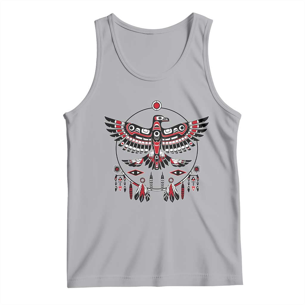 Thunderbird Native American Northwest Coast Art Tank Top TS11 Athletic Heather Print Your Wear