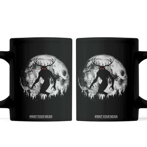 Wendigo Monster Coffee Mug Skinwalker Night Stroll Cryptid Full Moon TS11 Black Print Your Wear
