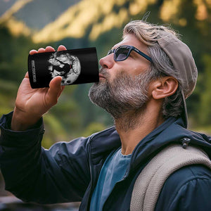 Wendigo Monster 4 in 1 Can Cooler Tumbler Skinwalker Night Stroll Cryptid Full Moon TS11 Print Your Wear