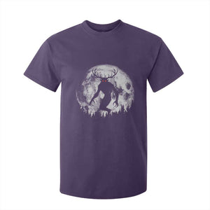 Wendigo Monster T Shirt For Kid Skinwalker Night Stroll Cryptid Full Moon TS11 Purple Print Your Wear