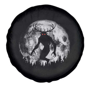 Wendigo Monster Spare Tire Cover Skinwalker Night Stroll Cryptid Full Moon TS11 Print Your Wear