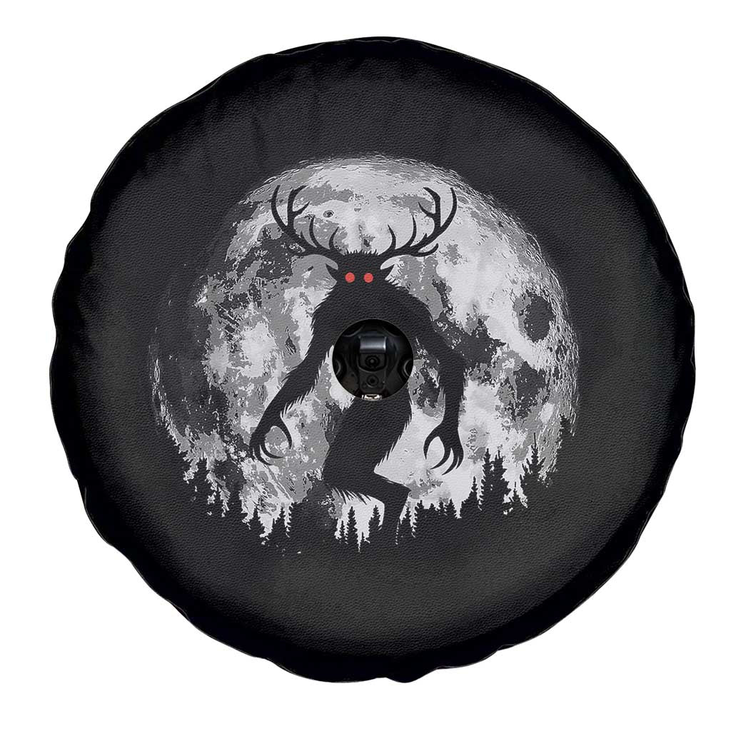 Wendigo Monster Spare Tire Cover Skinwalker Night Stroll Cryptid Full Moon TS11 Print Your Wear