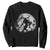 Wendigo Monster Sweatshirt Skinwalker Night Stroll Cryptid Full Moon TS11 Black Print Your Wear