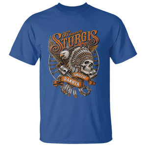 Sturgis South Dakota Indian American Rider Skull 86th Anniversary T Shirt