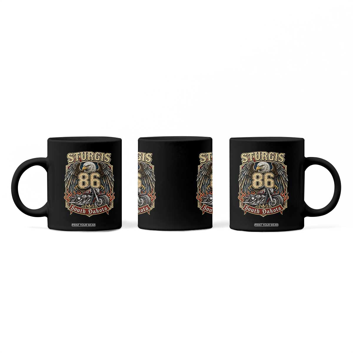 Sturgis South Dakota Motorcycle Lover Eagle 86th Anniversary Coffee Mug
