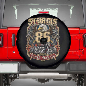 Sturgis South Dakota Motorcycle Lover Eagle 86th Anniversary Spare Tire Cover