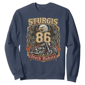 Sturgis South Dakota Motorcycle Lover Eagle 86th Anniversary Sweatshirt