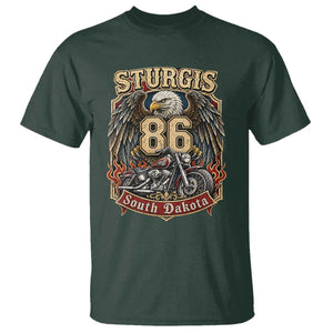 Sturgis South Dakota Motorcycle Lover Eagle 86th Anniversary T Shirt