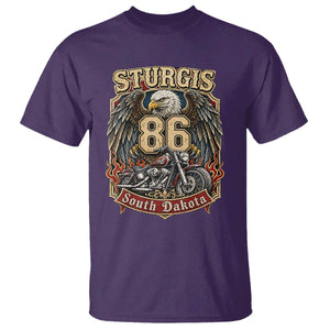 Sturgis South Dakota Motorcycle Lover Eagle 86th Anniversary T Shirt