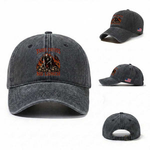 Three Coffees No Lunch Washed Cotton Baseball Cap Funny Medieval Knight Coffee Lover