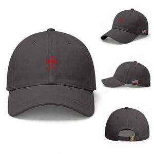Deus Vult Catholic Knight Templar Crusader Cross Faith Baseball Cap
