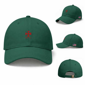 Deus Vult Catholic Knight Templar Crusader Cross Faith Baseball Cap