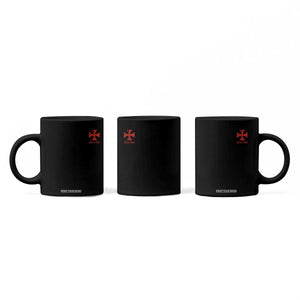 Deus Vult Catholic Knight Templar Crusader Cross Faith Coffee Mug