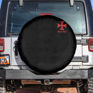 Deus Vult Catholic Knight Templar Crusader Cross Faith Spare Tire Cover