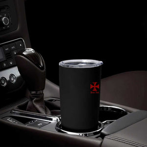 Deus Vult Catholic Knight Templar Crusader Cross Faith Tumbler Cup