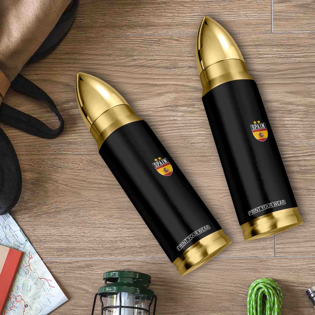 Spain 2nd Star Espana Football Crest Bullet Tumbler