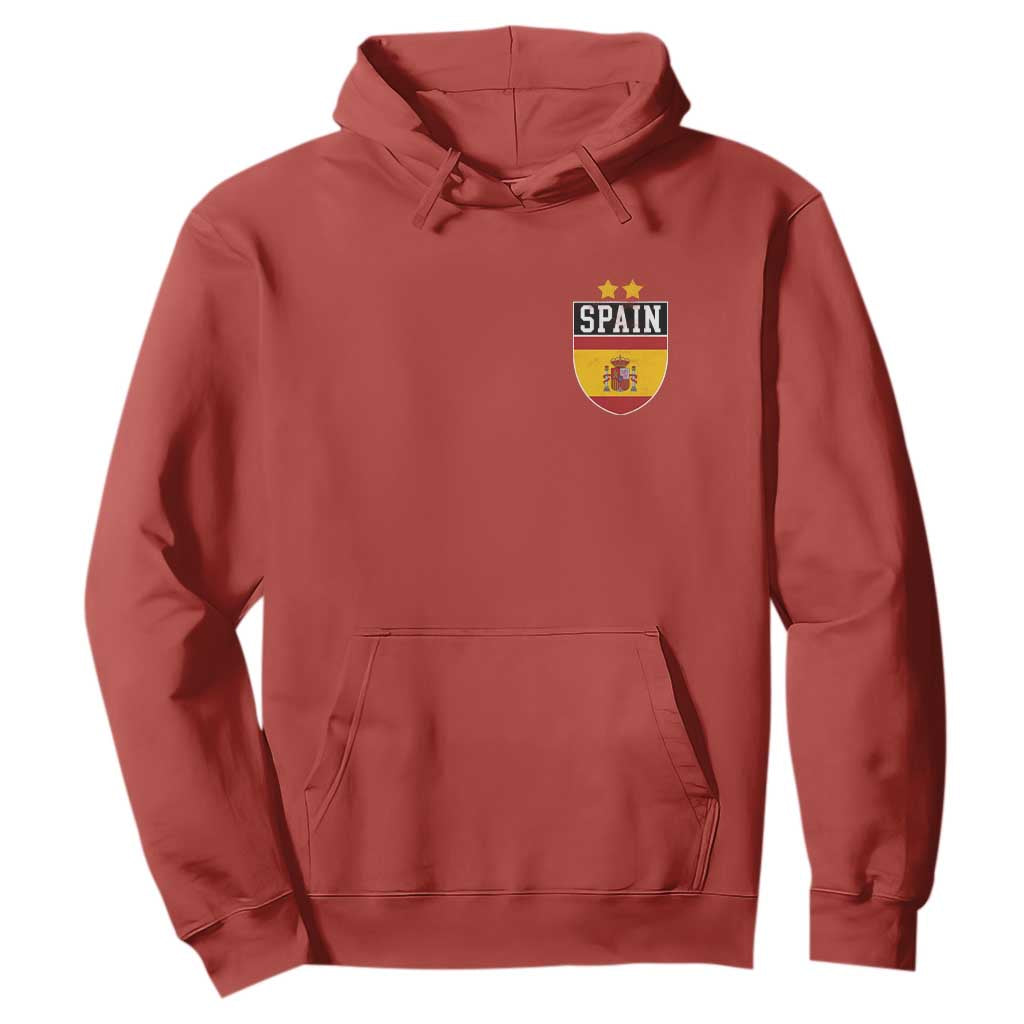 Spain 2nd Star Espana Football Crest Hoodie
