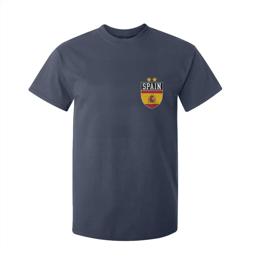 Spain 2nd Star Espana Football Crest T Shirt For Kid