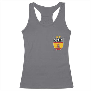Spain 2nd Star Espana Football Crest Racerback Tank Top