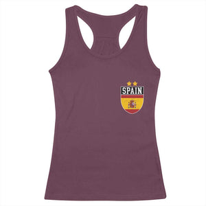Spain 2nd Star Espana Football Crest Racerback Tank Top