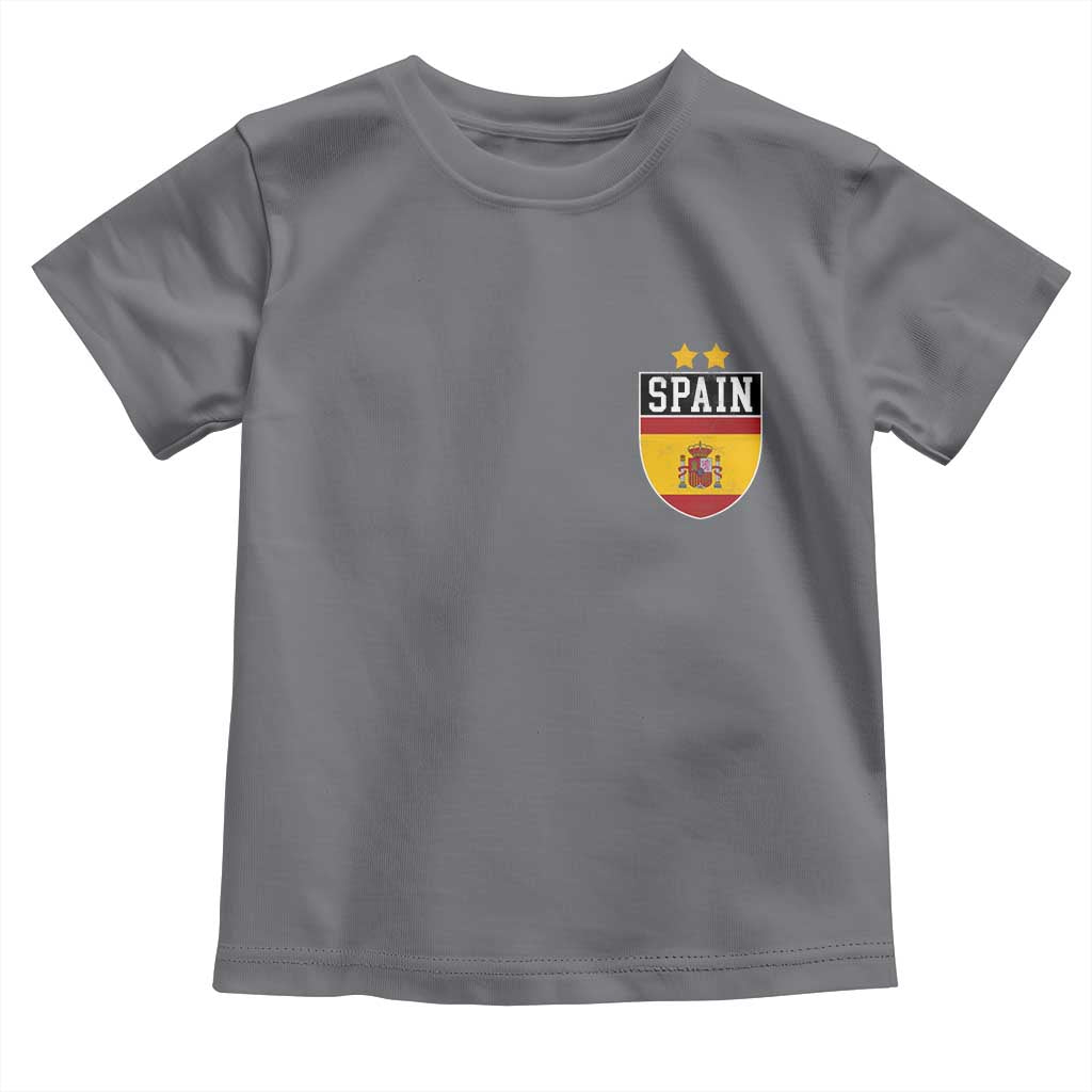 Spain 2nd Star Espana Football Crest Toddler T Shirt