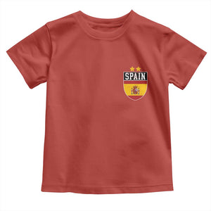 Spain 2nd Star Espana Football Crest Toddler T Shirt
