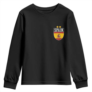 Spain 2nd Star Espana Football Crest Youth Sweatshirt
