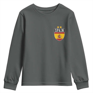 Spain 2nd Star Espana Football Crest Youth Sweatshirt
