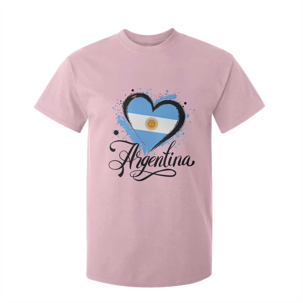 Argentina Heart Argentinian Flag Sun of May Patriotic T Shirt For Kid