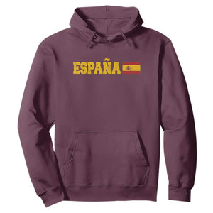 Espana Spain Vintage Sports Design Spanish Flag Hoodie