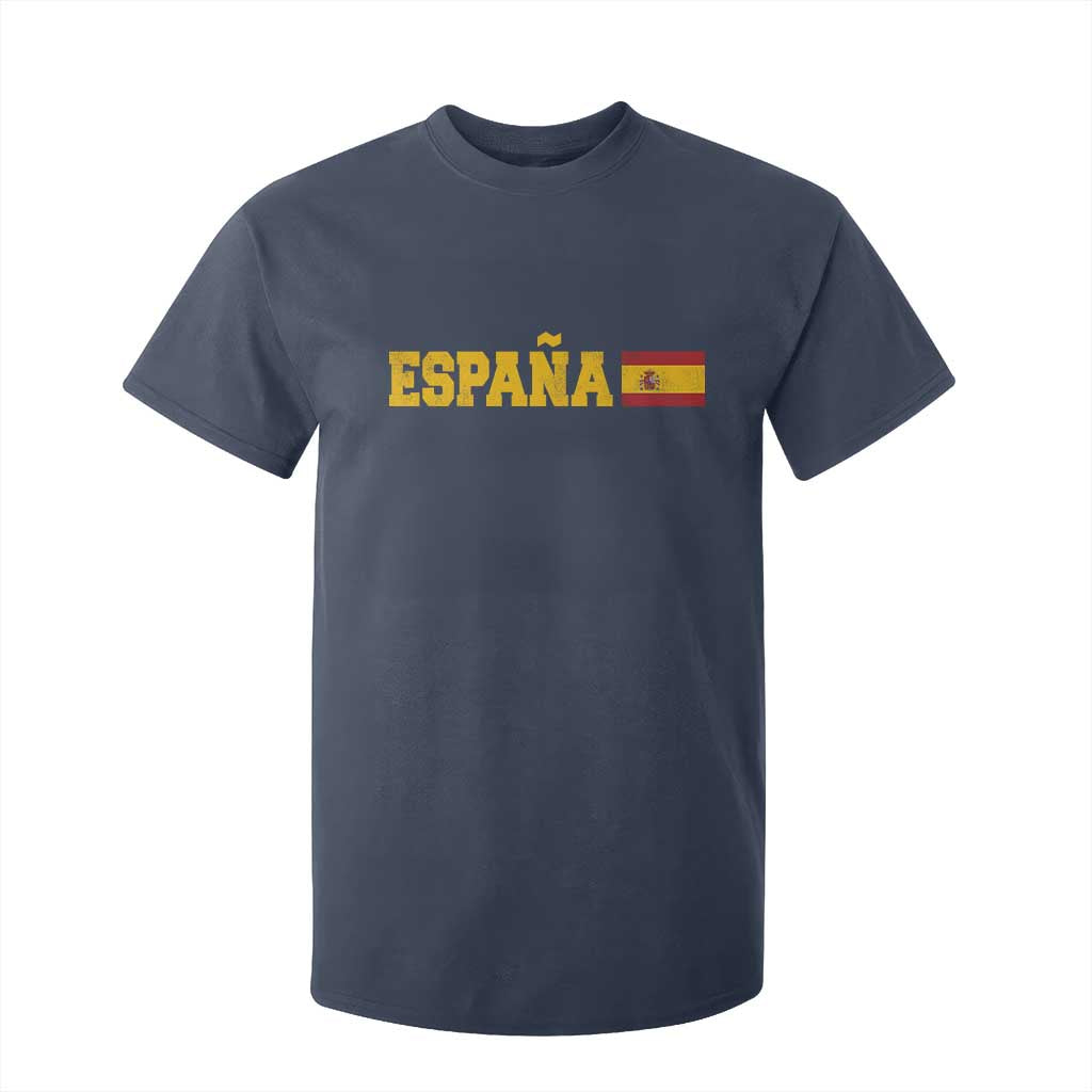 Espana Spain Vintage Sports Design Spanish Flag T Shirt For Kid