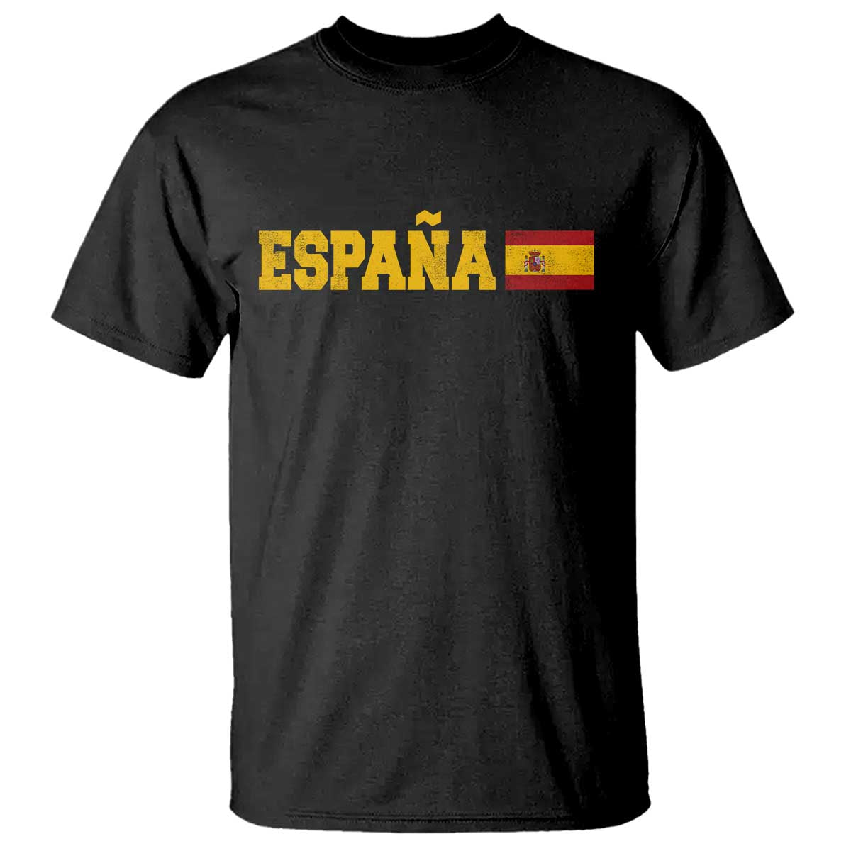 Espana Spain Vintage Sports Design Spanish Flag T Shirt