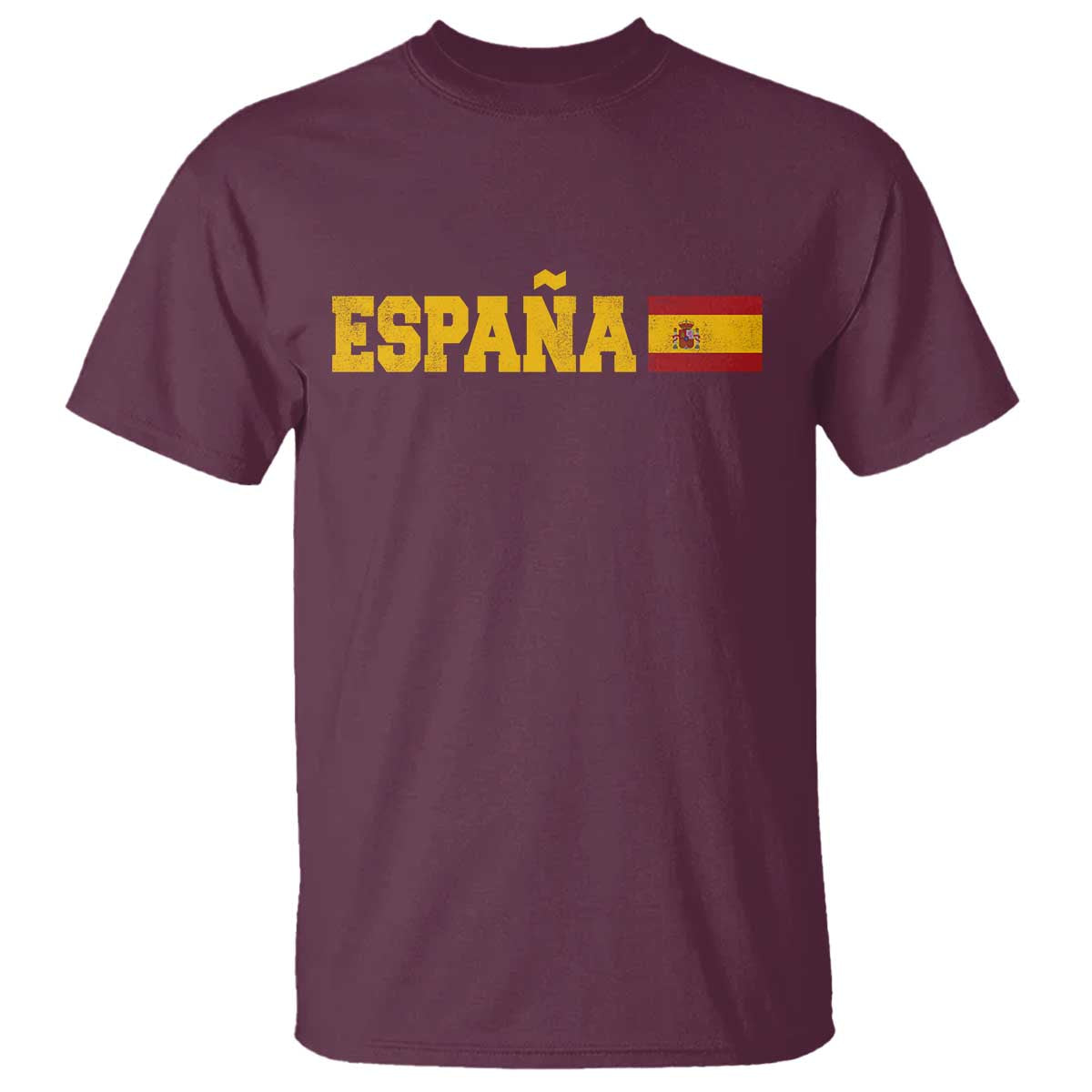 Espana Spain Vintage Sports Design Spanish Flag T Shirt