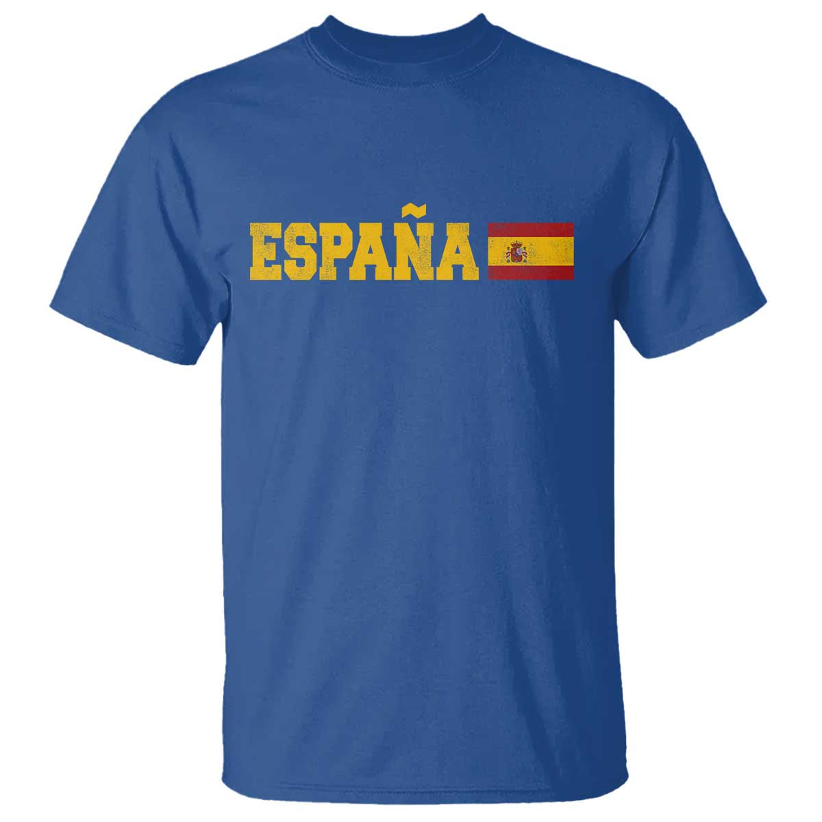 Espana Spain Vintage Sports Design Spanish Flag T Shirt