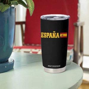 Espana Spain Vintage Sports Design Spanish Flag Tumbler Cup