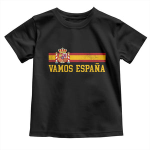 Vamos Espana Spainish Flag Vintage Spain Coat of Arms Toddler T Shirt
