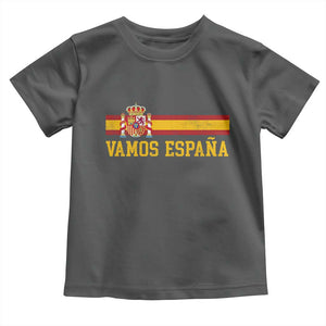 Vamos Espana Spainish Flag Vintage Spain Coat of Arms Toddler T Shirt